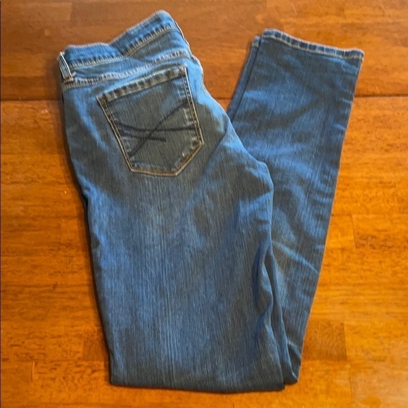 Aeropostale skinny jeans size 8 medium wash denim - Picture 1 of 5